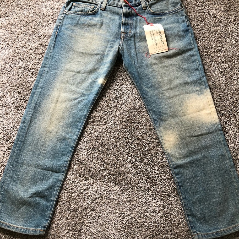 Current/Elliot Crop Jeans